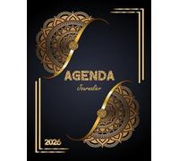 Agenda 2026: Journalier - Grand Format A4 - 365 jours 1 Page Par Jour Avec Horaires