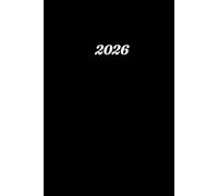 Agenda 2026 Journalier: Planificateur professionnel de 365 Jours et 12 Mois | 1 Page par Jour avec Heure, A5 | Horaire 07h00 à 21h00 | français | Couverture Noire