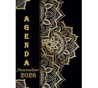Agenda 2026 Journalier: Professionnel En Français, 1 Page Par Jour Avec Heure, 12 Mois De Janvier A Décembre, Format A4