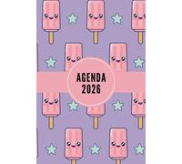 Agenda 2026: Kawaii - Settimanale e Mensile da Gennaio a Dicembre 2026 | 12 Mesi | Ideale per Studenti, Professionisti e Individui | Calendario Annuale, Lista dei Contatti, Appunti