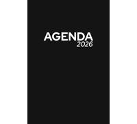 Agenda 2026 Minimaliste - Semainier Janvier à Décembre 2026 | Planificateur Hebdomadaire, To-Do List & Bilan Mensuel | Format 15x23 cm | Noir: Un ... et organisez votre année sans distraction
