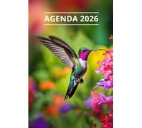AGENDA 2026 - OISEAUX: Petit format de poche | 4 langues | Janvier à Décembre 2026 | 52 semaines | 1 semaine sur 2 pages | Format pratique 10x15 cm, 115 pages | Fantaisie, original | Cadeau à offrir