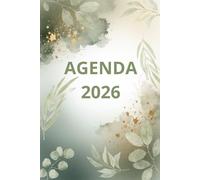 Agenda 2026: Organisateur Annuel avec Pages de Notes et Planning Mensuel et Hebdomadaire, pages contact et suivi de mots de passe