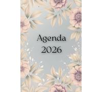 Agenda 2026: Organisateur Annuel avec Pages de Notes et Planning Mensuel et Hebdomadaire, pages contact et suivi de mots de passe