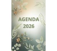 Agenda 2026: Organisateur Annuel avec Pages de Notes et Planning Mensuel et Hebdomadaire, pages contact et suivi de mots de passe
