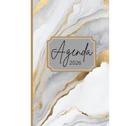 Agenda 2026 - Organisez votre quotidien avec style. Son format pratique de 5x8" le rend indispensable en toute occasion.: planification, organisation, pratique, élégant . grandeur de 5x8"