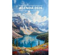 AGENDA 2026 - PAYSAGE: Petit format de poche | 4 langues | Janvier à Décembre 2026 | 52 semaines | 1 semaine sur 2 pages | Format pratique 10x15 cm, 115 pages | Fantaisie, original | Cadeau à offrir