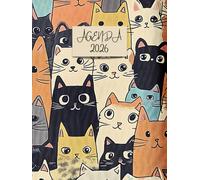 Agenda 2026: Pianificatore giornaliero per il 2026, una pagina al giorno | Grande formato 8,25 × 11 | Orario | Gennaio 2026 - Dicembre 2026 (Edizione italiana).