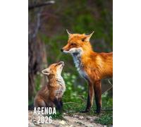 Agenda 2026: Renard - Semainier et Mensuel de Janvier à Décembre 2026 | 12 Mois | Idéal pour Les Étudiants, Professionnels et Particuliers | Calendrier, Liste de Contacts, Notes