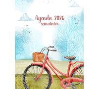 Agenda 2026 semainier a4 janvier à décembre: Planificateur hebdomadaire. Carnet de notes semainier et organiseur de bureau professionnel 12 mois. Un ... et pratique 1 semaine sur 2 pages avec heure