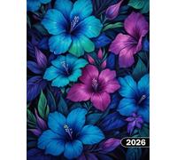 Agenda 2026 semainier a4 janvier à décembre: Planificateur Hebdomadaire. Carnet de notes semainier et organiseur de bureau professionnel 12 mois. Un ... et pratique 1 semaine sur 2 pages avec heure