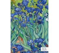 Agenda 2026 semainier - Van Gogh: 1 semaine sur 2 pages, 12 mois de Janvier à Décembre, Format A5 15x21 cm, Hebdomadaire en Français avec lignes