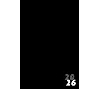 Agenda 2026: Settimanale da Gennaio a Dicembre 2026, 12 mesi, La settimana su una doppia pagina, Formato A5.