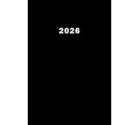 Agenda 2026: Settimanale da Gennaio a Dicembre 2026, 12 mesi, La settimana su una doppia pagina, Formato A5.