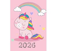 Agenda 2026 Unicorno: 12 Mesi da Gennaio a Dicembre 2026 | Pianificatore Settimanale Grande A4 Italiano | Una Settimana in 2 pagine.