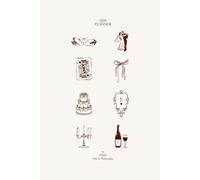 AGENDA 2026 - WEDDING edition: un Planner per le Wedding Planners - rosso scuro e beige