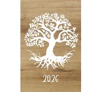 Agenda 2026: Zen & Nature | Semainier (une semaine sur deux pages) | Format de poche A6 | 10x15 cm | Planning hebdomadaire horizontal | Lignes | Weekly planner
