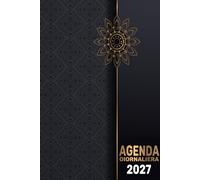 Agenda 2027: 1 pagina per giorno | orari 07:00 To 21:30 | da Gennaio a Dicembre 2027 | Giornaliera | un mese = una pagina | 12 mesi | Formato A5