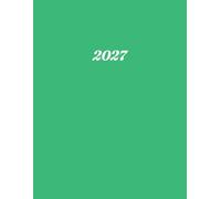 Agenda 2027 Dia por Pagina A4: Planificador Grande | 365 días | 1 Página = 1 Día | Horario de 07:00 a 21:00