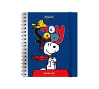 agenda 2027 espiral a5 s/v snoopy my plane