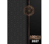 Agenda 2027: Giornaliera | 1 pagina per giorno | orari 06:00 To 22:00 | da Gennaio a Dicembre 2027 | un mese = una pagina | 12 mesi | Formato A4