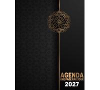 Agenda 2027: Journalier 1 page par jour | horaires de 07h00 à 21h30 | de janvier à décembre 2027 | un mois = une page | 12 mois | Format A4