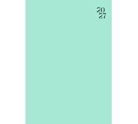 Agenda 2027 Semainier A5 Vertical : Vert - 1 Semaine sur 2 Pages | Planificateur Hebdomadaire 12 Mois de Janvier à Décembre en Français | Couverture ... avec Horaire pour Rendez-Vous | Konomolok.