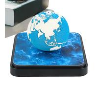 Agenda 3D para escritorio, papel para esculturas de notas, 3,43 x 3,43 x 2,36 pulgadas Tear Off Memo Stationery, Earth Theme Design for Boys Students Kids Teens Girls Adults School Home Workplace Use