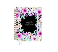 Agenda Académica 22-23 - Mía - Día Página - Tamaño A5-15 x 20 cm - Encuadernación Wire-o - Español - Inglés - Incluye pegatinas, 2 cintas de registro y un bolsillo portadocumentos - Takenote