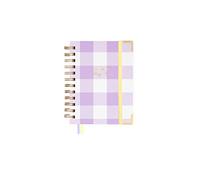 Agenda Académica 22-23 - Victoria - Semana Vista - Tamaño A6-12 x 16 cm - Encuadernación Wire-o - Español - Inglés - Incluye pegatinas, dos cintas de registro y un bolsillo - Takenote