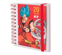Agenda académica oficial de Dragon Ball 2021-2022, día por página, 11 meses, agosto 2021 a junio 2022