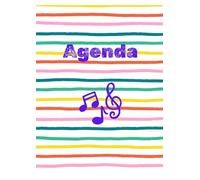 Agenda: Agendas molonas para profesores a los que les gusta seguir escribiendo a mano. (Agendas molonas para personas que siguen escribiendo a mano.)