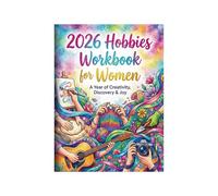 Agenda anual 2026, libro de trabajo de configuración de pasatiempos, planificador de configuración de pasatiempos, para mujeres, esposa, novia, amigas, oficina en casa