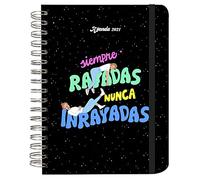 Agenda anual semana vista 2021 Las Rayadas (TANTANFAN)