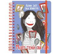 Agenda anual semanal 2025 Lola Vendetta (TANTANFAN)