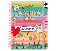 Agenda anual semanal 2026 72 kilos (TANTANFAN)
