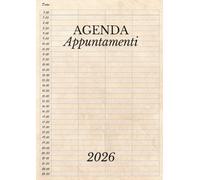 Agenda appuntamenti 2026 : Parrucchieri 2026 giornaliera 4 Colonne | Un giorno per pagina | Planner Giornaliero Professionale Senza Date, Intervalli di 30 minuti A4.