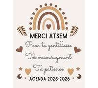 Agenda ATSEM 2025 2026: Merci ATSEM Cadeau Personnalisé remerciement fin d’année | institutrice , Nounou