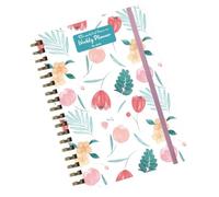 Agenda autocompilante - Cuaderno portátil con encuadernación A5 de 53 páginas, seguimiento de actividades de estudio mental sobre salud de hábitos | Cuaderno de limpieza del hogar, eserciz