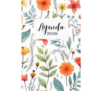 Agenda Azzurra con fiori | Agenda settimanale 16 Mesi | Settembre - Dicembre | 68 Settimane, 16 Planner Mensili | Settimana su doppia pagina, Formato ... Mensile | Metti ordine nella tua vita