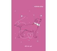 AGENDA CANE 2026 “Vita da Cani” - Labrador Retriever: Planner settimanale verticale a quadretti con spazio per note | 144 pagine | Formato 15 x 23 cm | IM the ONE | Colore fucsia