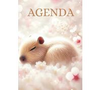 Agenda Capybara: Ecole Primaire - Avec COLORIAGES - UNE PAGE PAR JOUR Format Standard 12x17 cm | JOURNALIER Français, Fille cp ce1 ce2 cm1 cm2 | ... 10 ans | 6eme 5eme | | Papeterie Japonaise