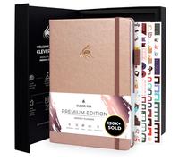 Agenda Clever Fox Premium Edition: agenda semanal y mensual lujosa sin fecha