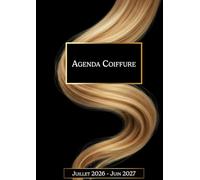 Agenda Coiffure: Livre de rendez-vous hebdomadaire daté avec heures - grand format A4 - Intervalles de 15 minutes (08h00-20h45)