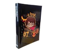 Agenda compatible con diario escolar Harry Potter 07-2025 - 2026 F.to Standard 20 x 15 cm + llavero personaje y bolígrafo multicolor