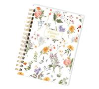 Agenda con espiral, calendario semanal 2026, manual de gestión del tiempo de tapa dura, para amigos, colegas, clientes, profesores, estudiantes, mujeres, herramienta de planificación de organización