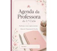 Agenda da Professora do 1.º Ciclo em Português: Planificação, turma e registos essenciais em Português