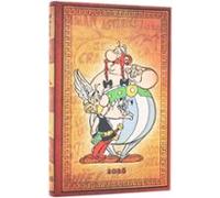 Paperblanks | 2026 Asterix & Obelix | Die Abenteuer des Asterix | Calendario 12 Monat | Mini | Horizontal | Banda elástica-Verschluss | 160 Pg | 100 GSM