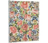 Paperblanks | 2026 Jardín de los Perales | Bordados de la Ópera de Pekín | 12 Meses | Ultra | Vertical | Con Solapa | 160 Pg | 100 GSM