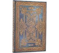 Agenda De 12 Meses Paperblanks Lujo Azul Mini Apaisada